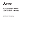 Mitsubishi LDT651P Instruction manual