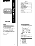 Motorola Ultra Express 6881023B75-A(X) User`s guide