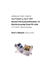 Apollo 120 User`s manual