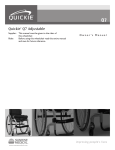 User Manual Quickie Q7
