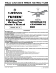 Emerson CF980MAB 00 EMX Owner`s manual