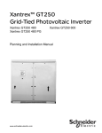 Schneider Electric Xant Installation manual