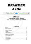 Drawmer A2D2 DMS-3 Specifications