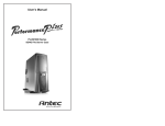 Antec Plus1000 Series User`s manual