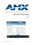 AMX NX-2200 Specifications