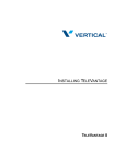 Vertical TeleVantage 7.5 System information