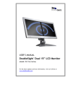 DoubleSight DS-15xx User`s manual