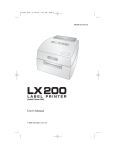 Primera LX200 User`s manual