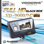 VisionDrive Black Box VD-9000FHD User manual