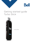 Bell Huawei E182 User manual