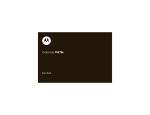 Motorola VA76R User`s guide