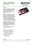 chipKIT™ Network Shield Board Reference Manual