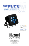 Blizzard Puck Q6 User manual