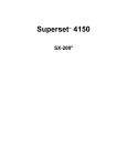 Mitel Superset 4090 Programming instructions