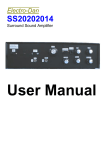 Electro-Dan SS20202014 User manual
