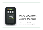 Benefon TWIG CONFIGURATOR User`s manual