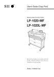 Seiko LP-1020L-MF User`s guide
