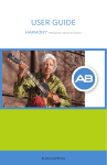 Advanced Bionics Harmony User guide