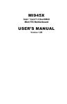 Award MI945X User`s manual