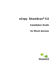 eCopy ShareScan 4.2 Installation guide