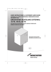 Worcester 18/25 Installation manual
