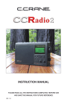 C. Crane CCRadio2 Instruction manual