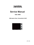 Daewoo KOC-1B0K0S Service manual