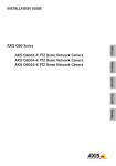 Axis Q6032-E PTZ Installation guide