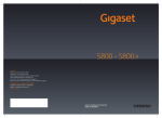 Siemens Gigaset S800A Specifications