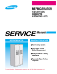 Samsung RSE8KPAS Product specifications