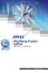 MSI Big Bang-Fuzion MS-7582 User`s manual