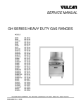 Vulcan-Hart GHM60T Service manual