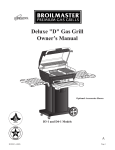 Broil King D3-1 Owner`s manual