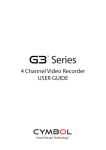Cymbol G3 Series User guide