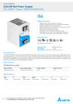 Delta Electronics Series 240W Datasheet