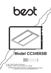 Model CC34E6SB - BEST Range Hoods | BEST