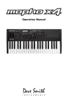 Dave Smith Instruments Mopho x4 Specifications