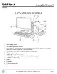 HP Elite 8300 Series Small Form Factor QuickSpecs
