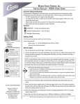 Wilbur Curtis Company WB5NL Service manual