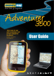 Memory-map Adventurer 3500 User guide