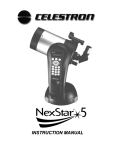 Celestron NexStar 5i Instruction manual