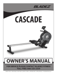 BLADEZ Cascade Owner`s manual