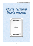 elcell iBurst Owner`s manual