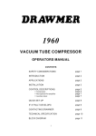 Drawmer 1960 Specifications