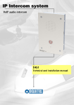 Equitel E451 Installation manual
