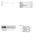 BIOS Indoor/Outdoor Wireless Thermometer Specifications