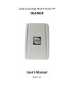 EOA3630 User`s Manual