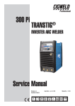 CIGWELD 300Pi Service manual