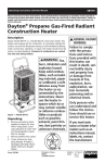 Dayton 6BY75 Operating instructions