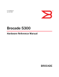 Brocade Communications Systems 5300 Technical data